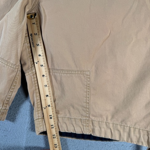 Vintage Rocawear Cargo Chino Shorts Mens 40 Brown Denim Flap Pocket Y2K 11" - Picture 12 of 13